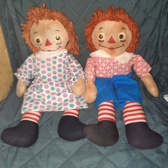 Other - 1947 Johnny gruelle raggedy Ann and Andy dolls